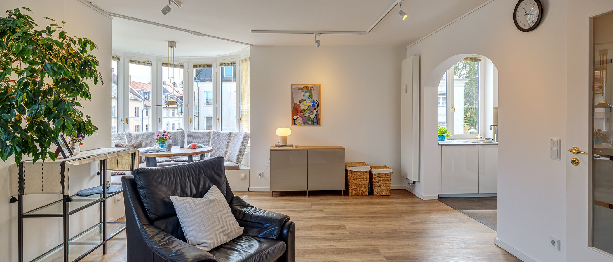 appartamento München Haidhausen 04 zona living 14014