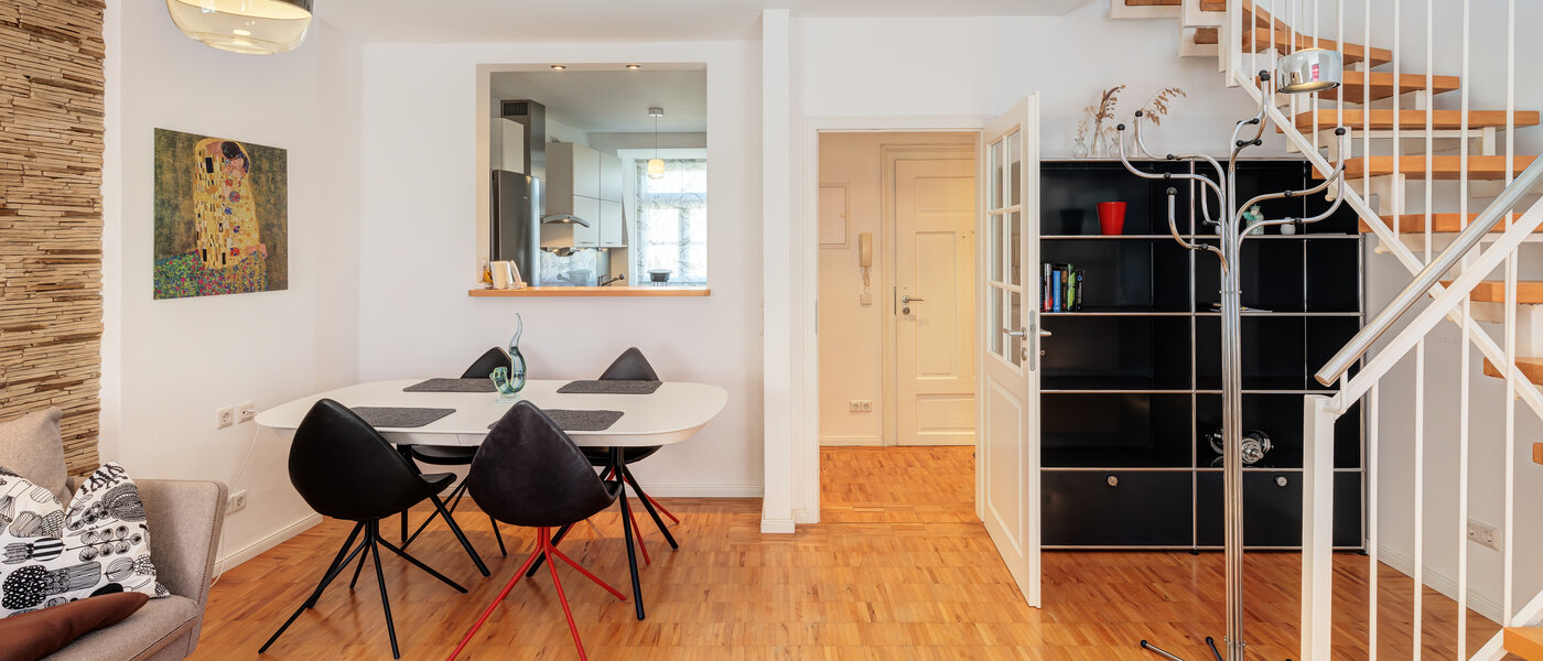 maisonette München Lehel 02 zona living 14018