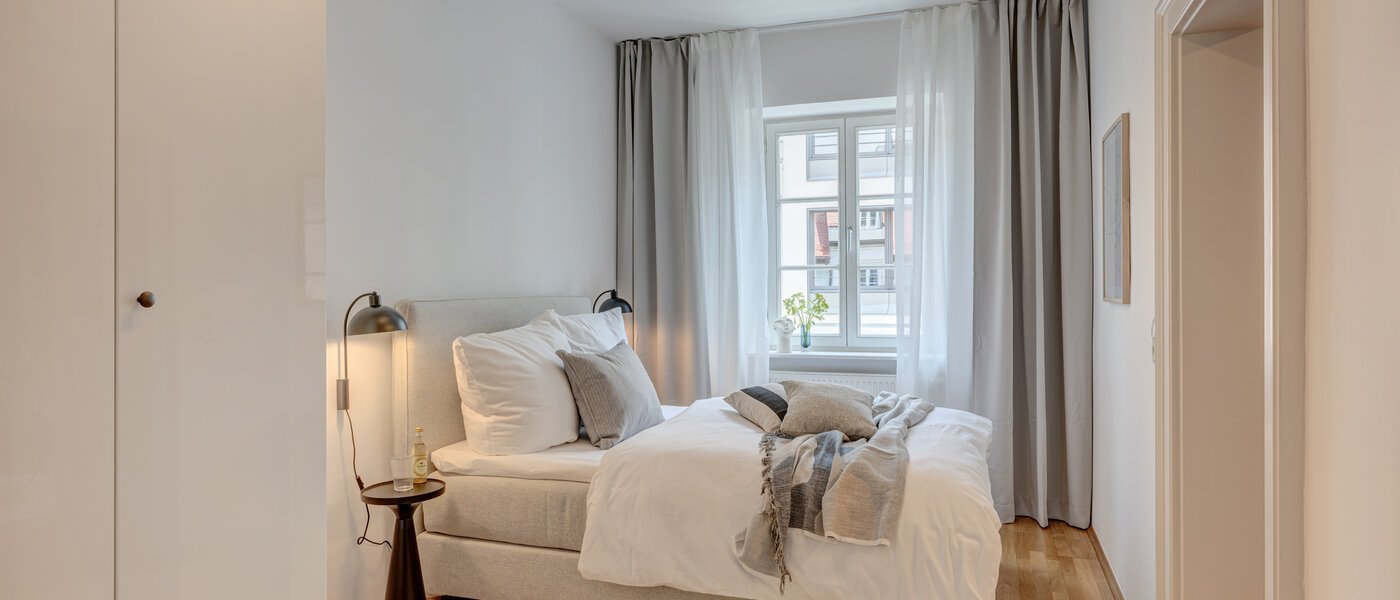 appartamento München Lehel 01 camera da letto 14023
