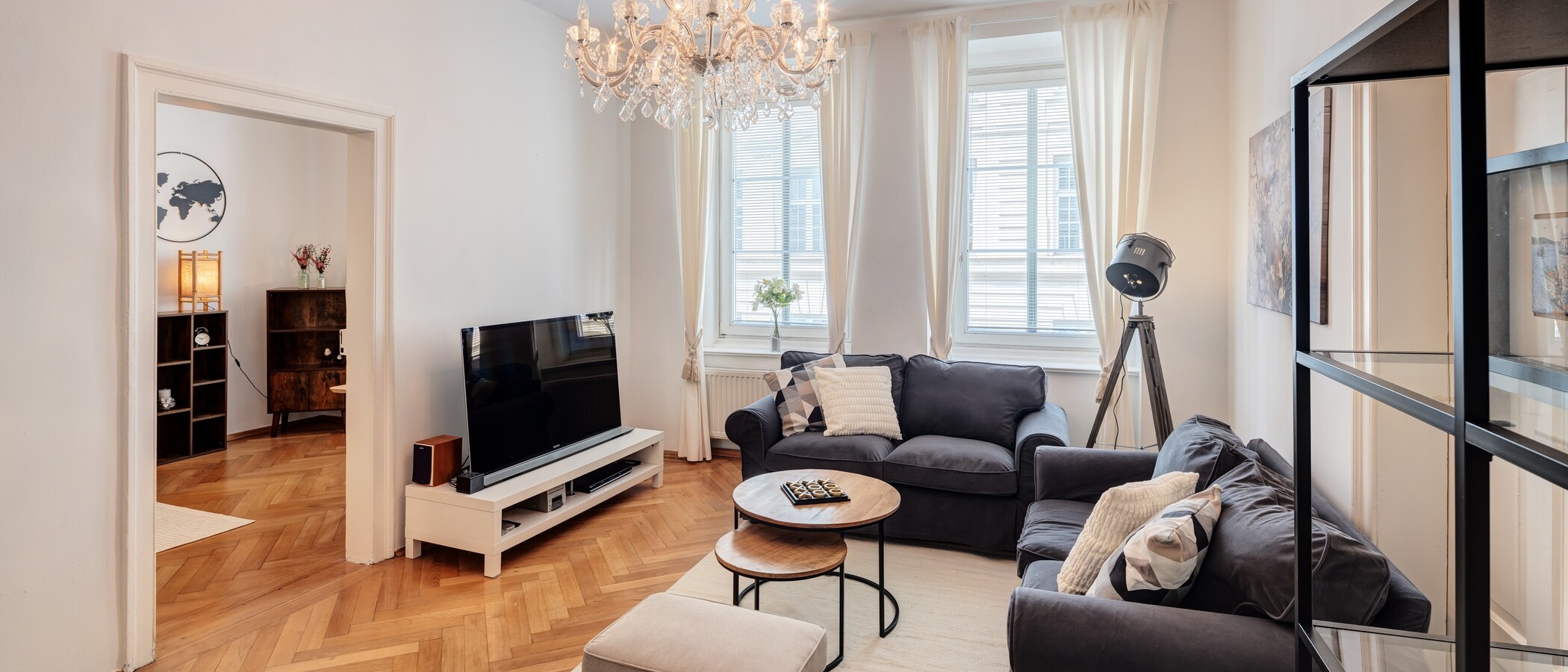 appartamento München Altstadt 01 zona living 14028