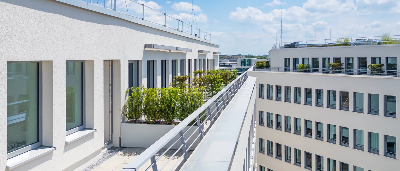 abitazione Unterföhring 01 terrazza sul tetto 14030