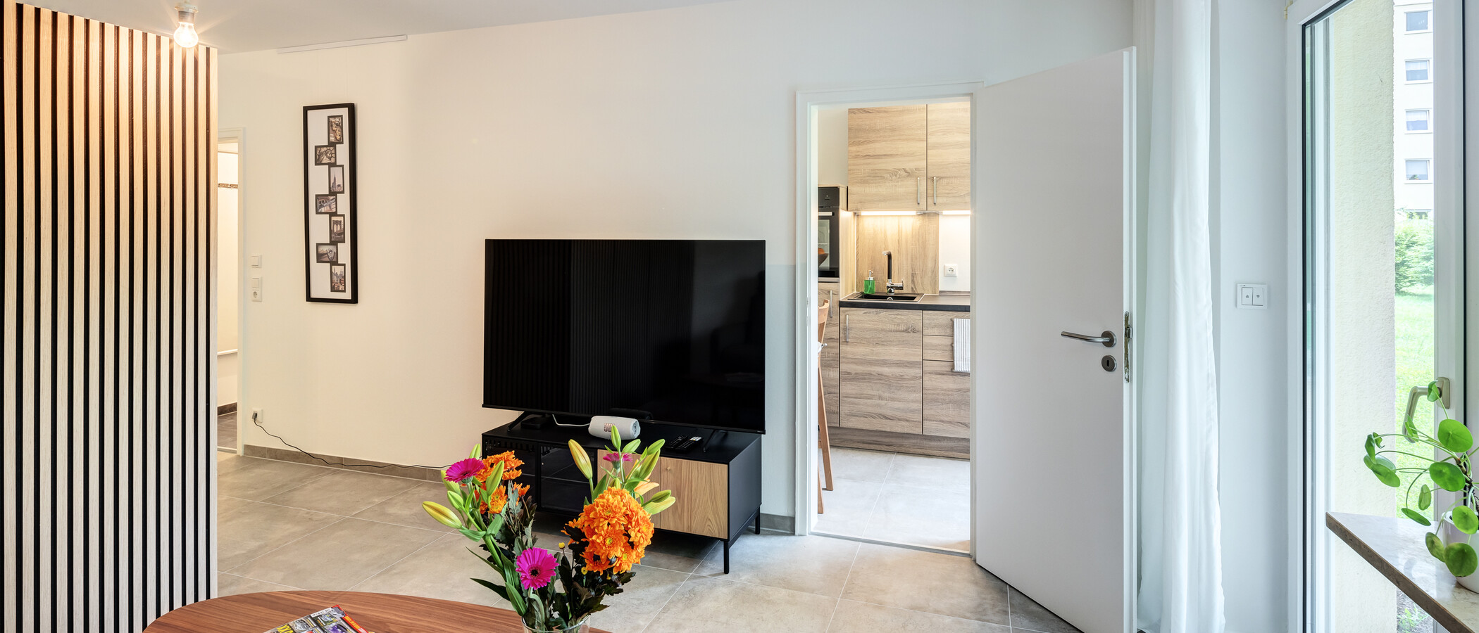 appartamento München Obergiesing 02 zona living 14038