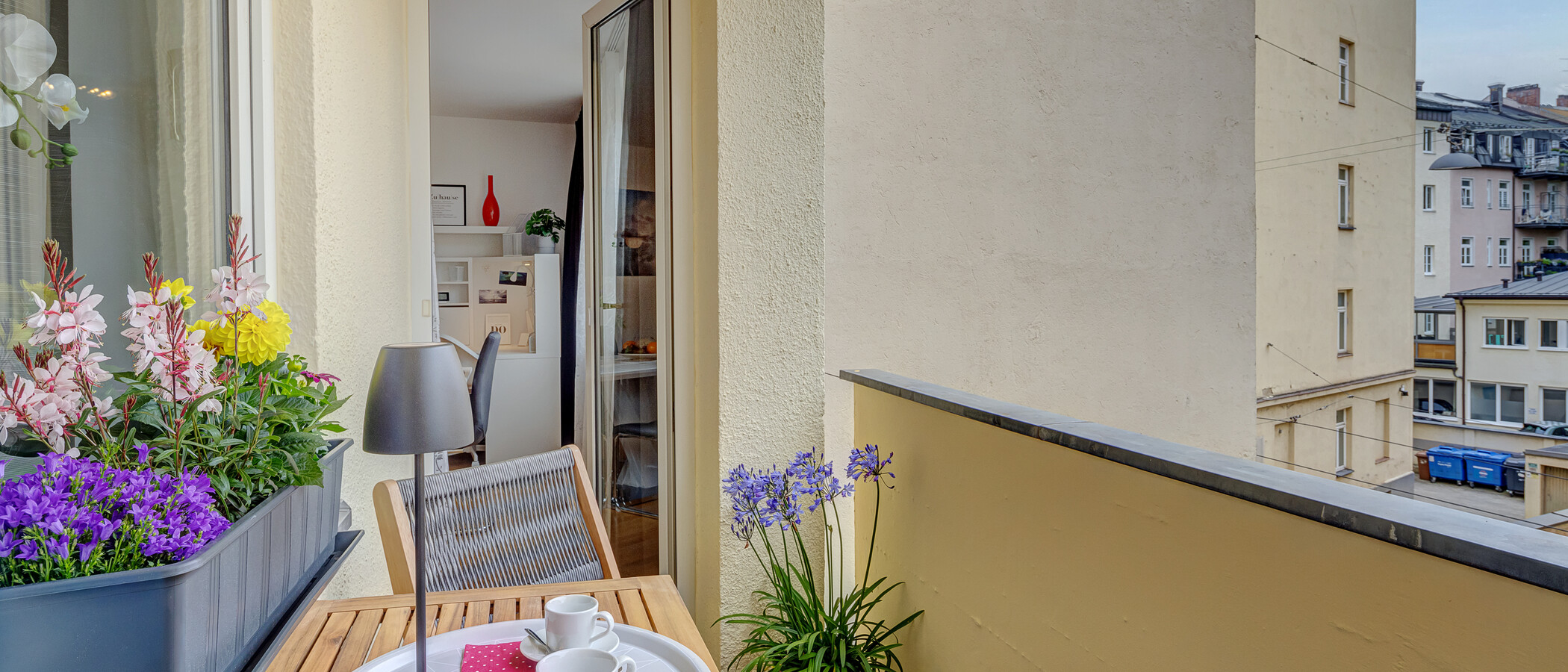 appartamento München Lehel 02 balcone 14040