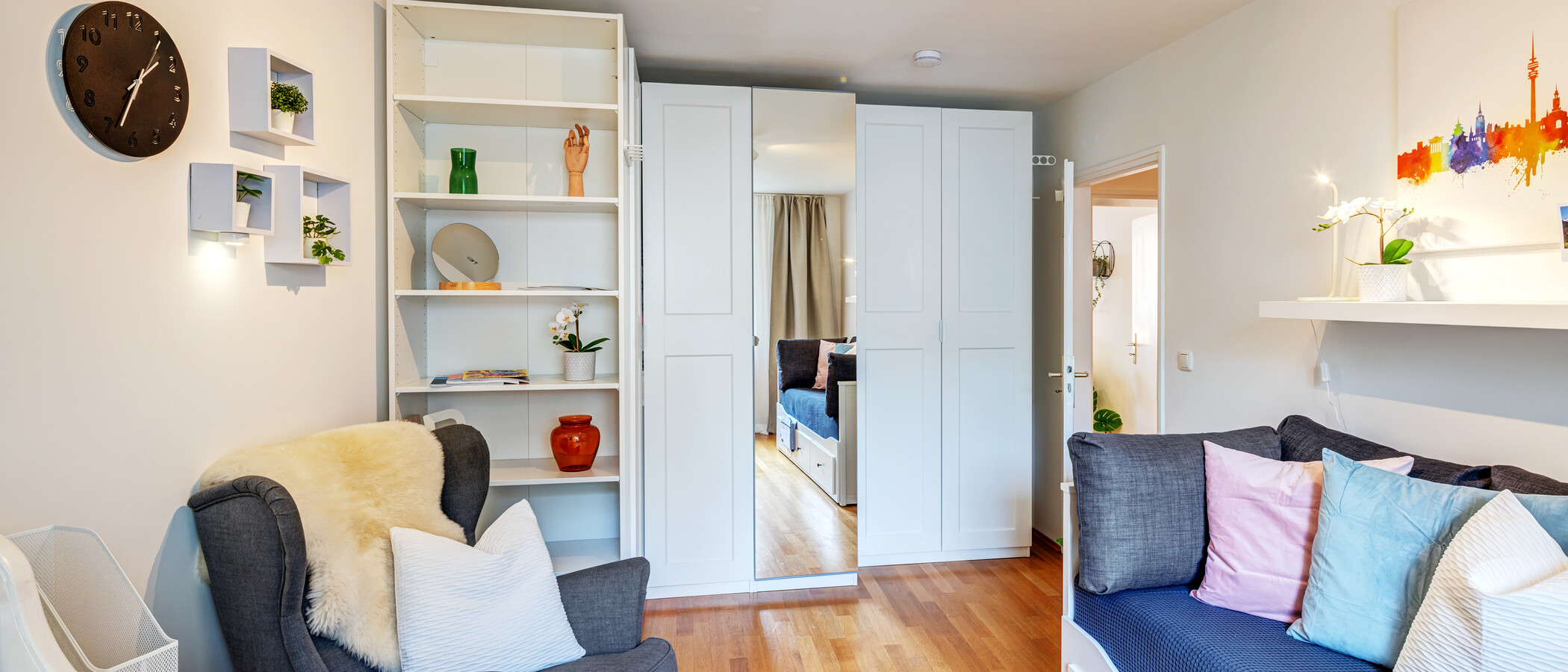 appartamento München Lehel 03 2° camera da letto 14040