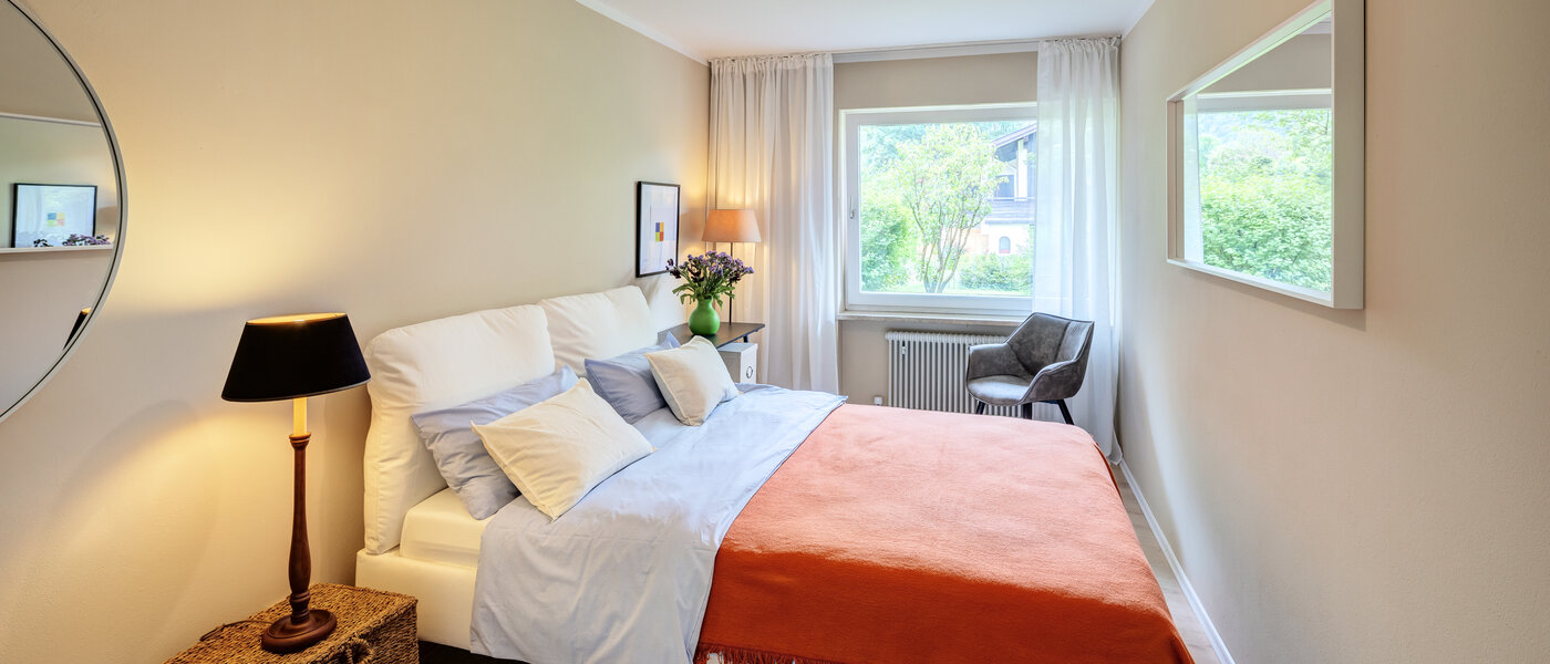 appartamento Kreuth Weissach 01 camera da letto 14048