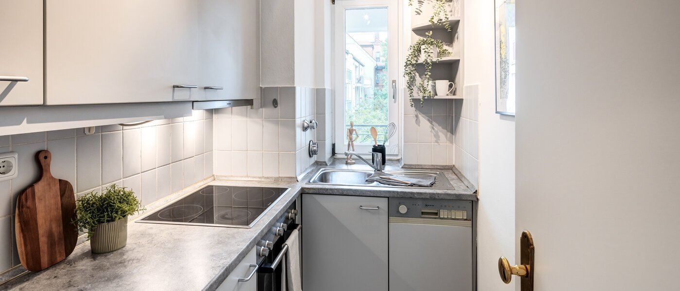 appartamento München Lehel 01 cucina 14051