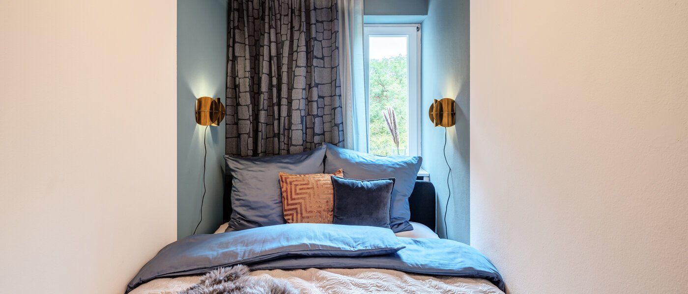 appartamento München Lehel 01 camera da letto 14051