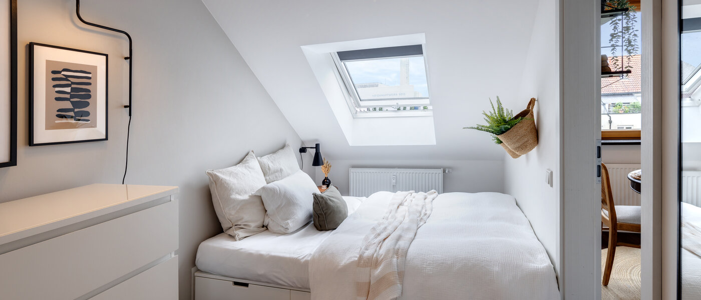 attico München Sendling 01 camera da letto 14059