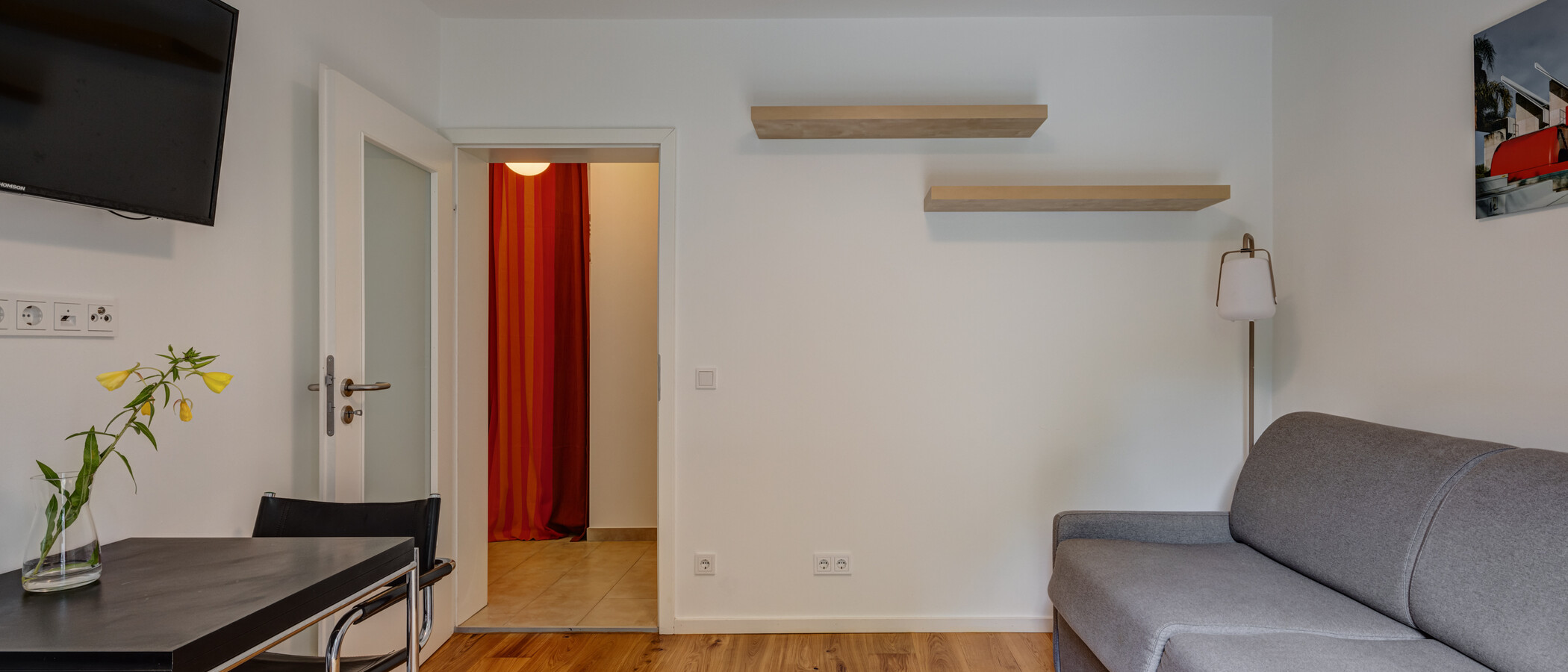 abitazione München Schwabing 03 zona living 14061