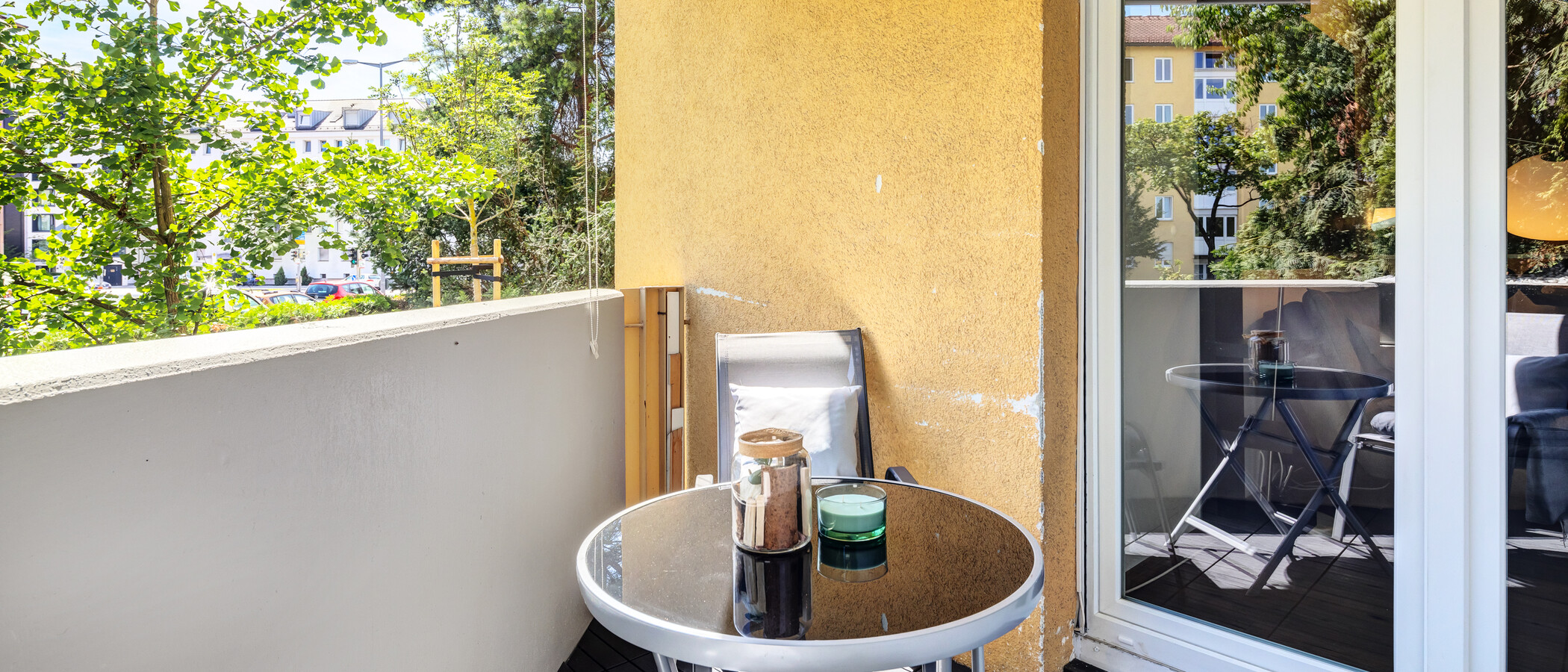 appartamento München Milbertshofen 02 balcone 14064