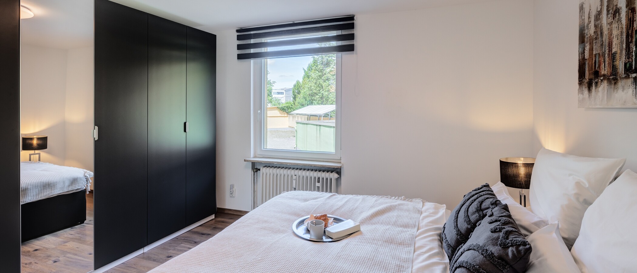 appartamento München Milbertshofen 02 camera da letto 14064