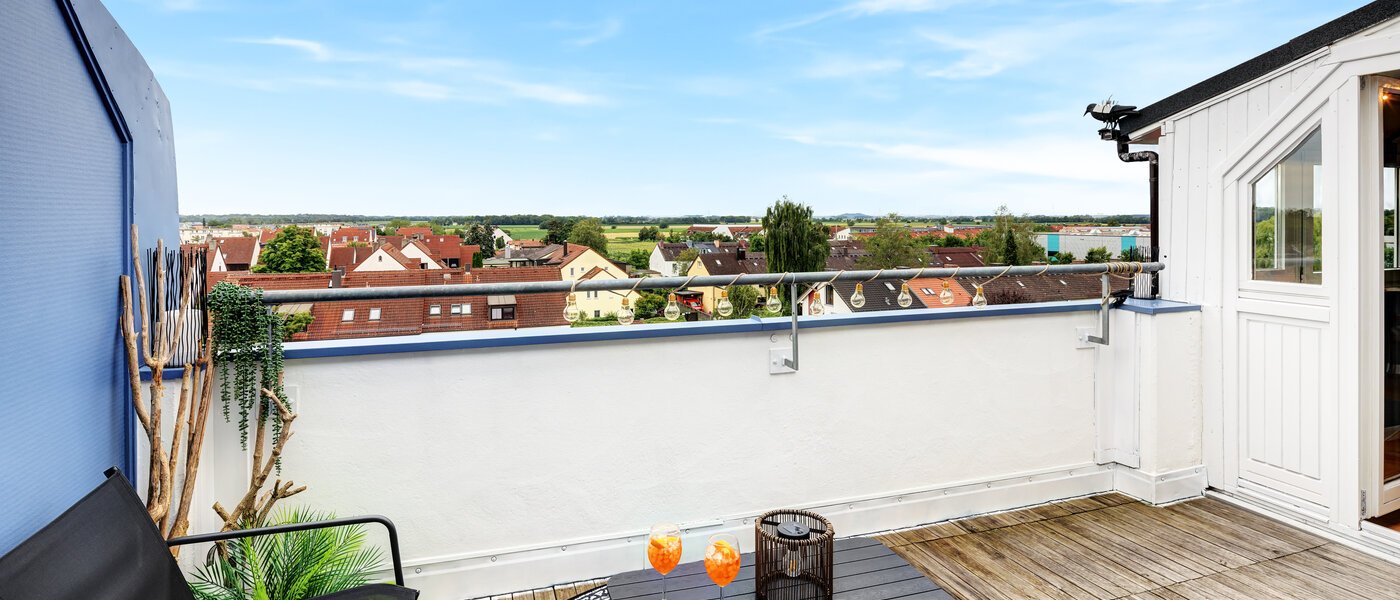 appartamento München Neufahrn b. Freising 03 terrazza sul tetto 14081