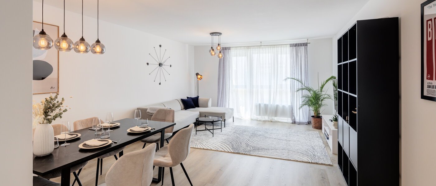 appartamento München Neuhausen 02 zona living 14083