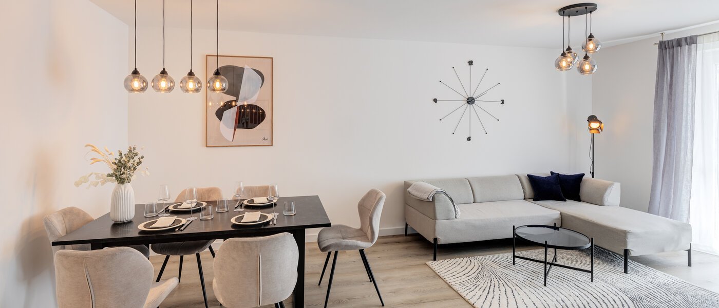 appartamento München Neuhausen 03 zona living 14083