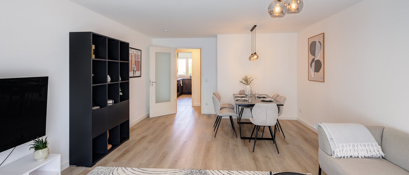 appartamento München Neuhausen 04 zona living 14083