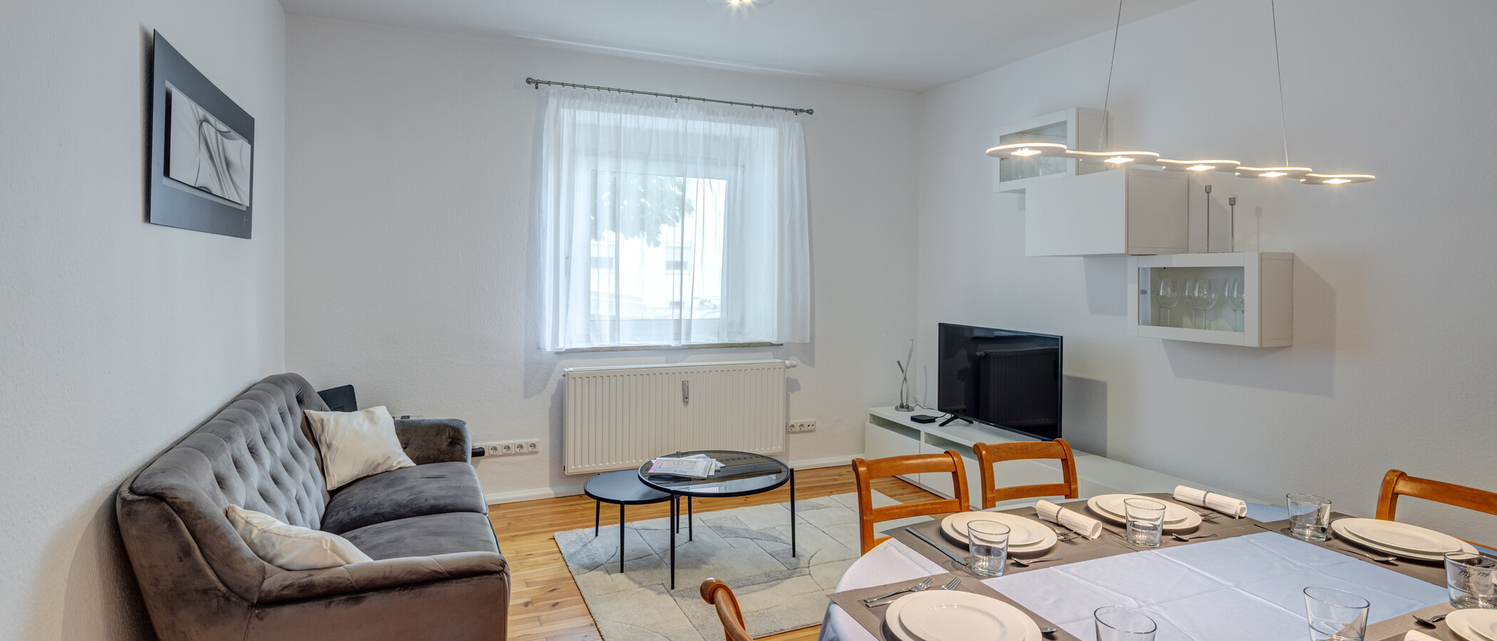 appartamento München Obergiesing 01 zona living 14087