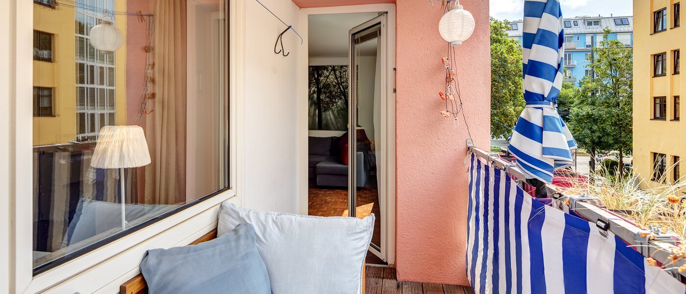 appartamento München Schwabing-West 02 balcone 14090