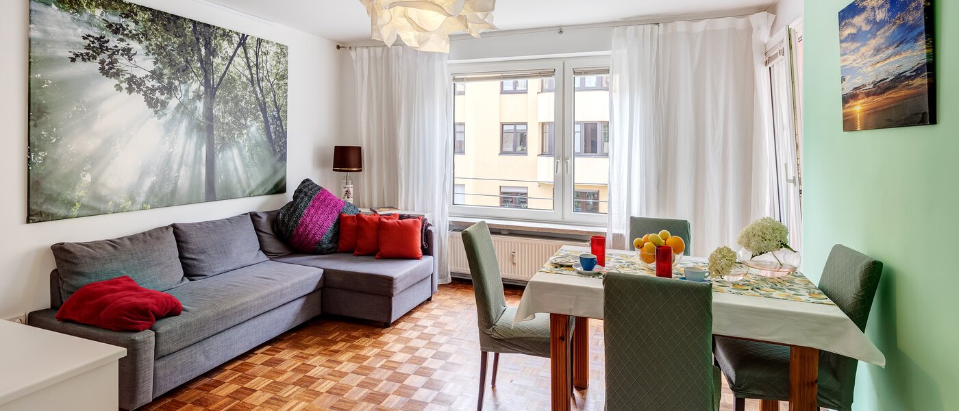 appartamento München Schwabing-West 02 zona living 14090