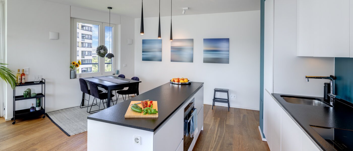 appartamento München Obersendling 02 cucina 14091