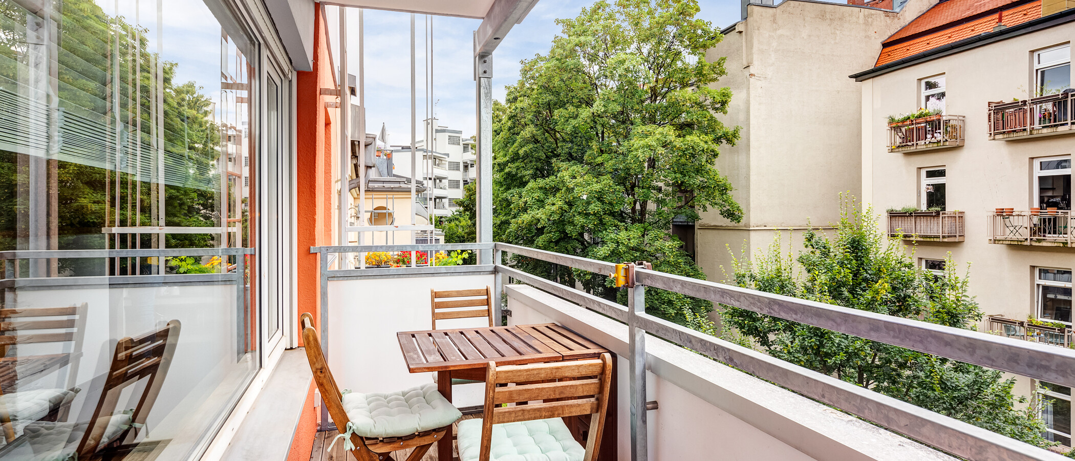 appartamento München Schwabing-West 01 balcone 14098