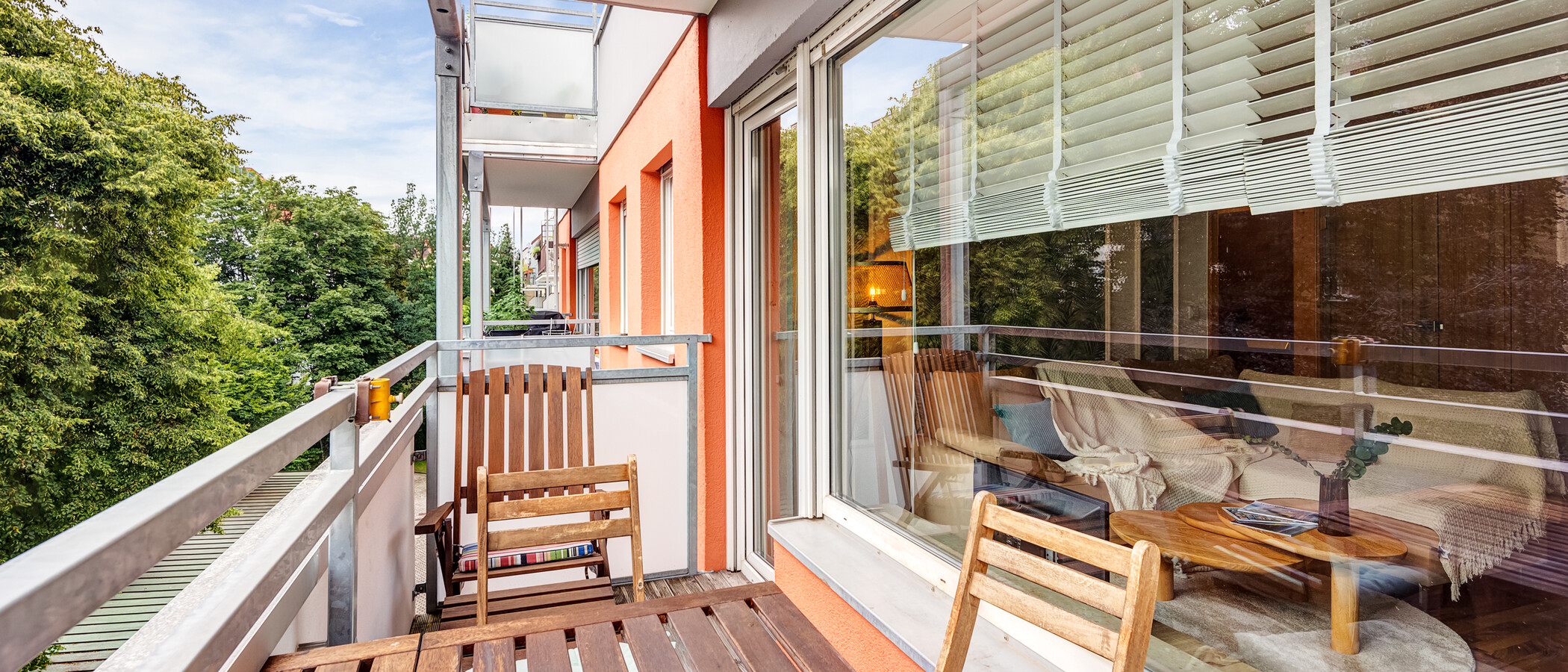 appartamento München Schwabing-West 02 balcone 14098