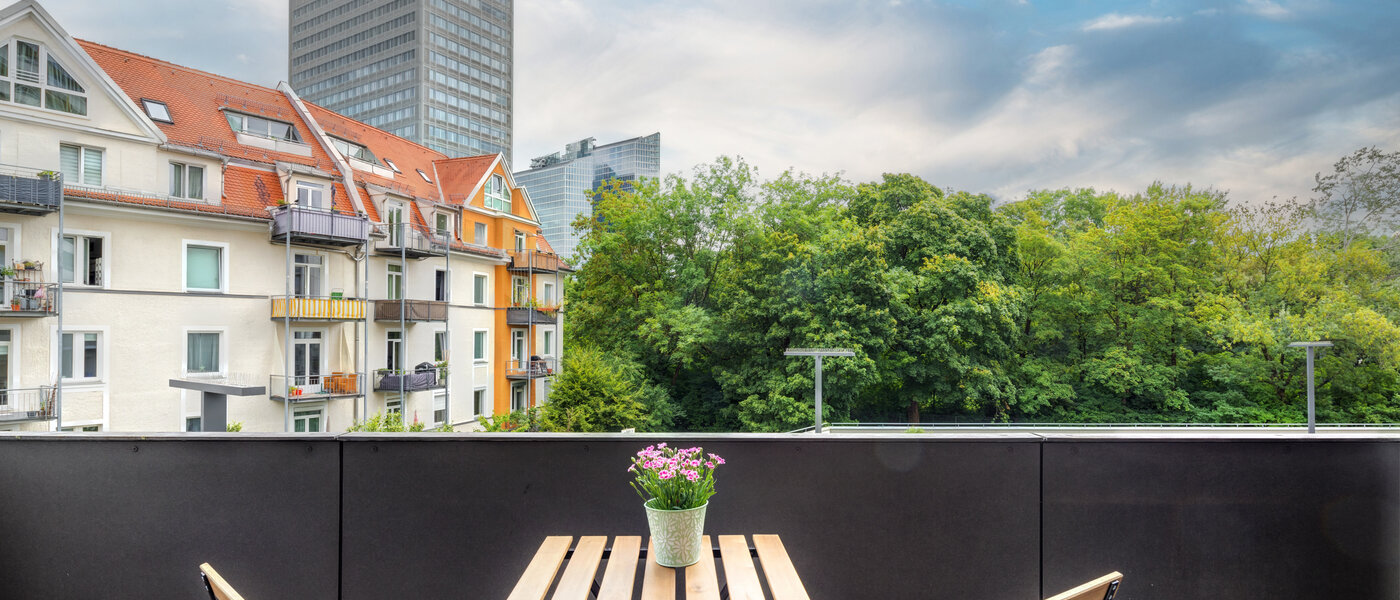 abitazione München Schwabing 02 balcone 14107