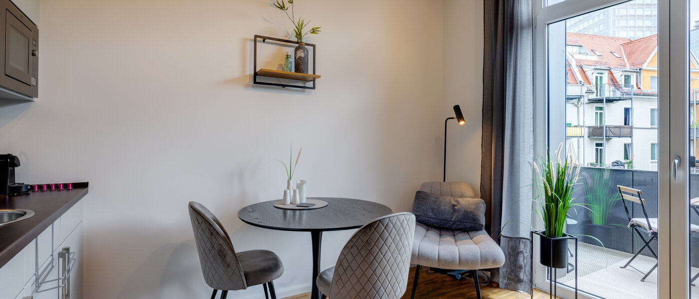 abitazione München Schwabing 04 zona living 14107