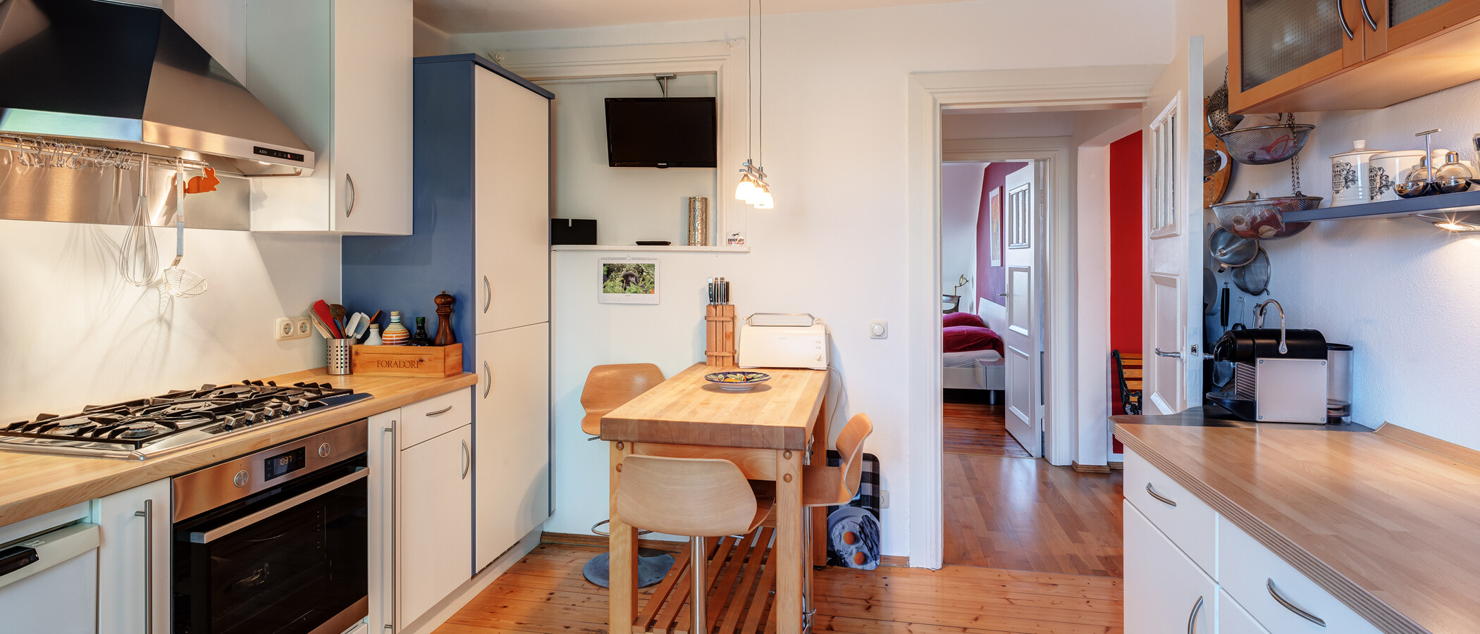 attico München Neuhausen 02 cucina 14119