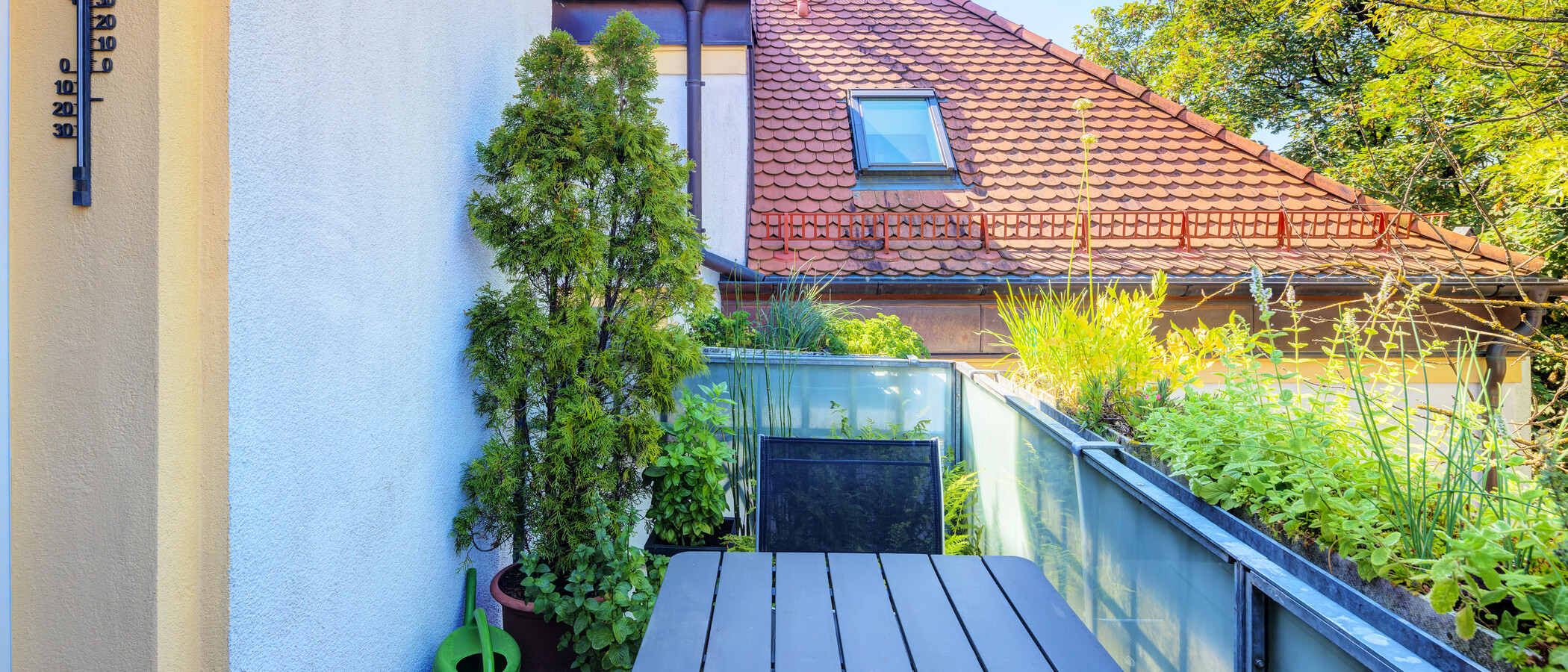 attico München Neuhausen 03 balcone 14119