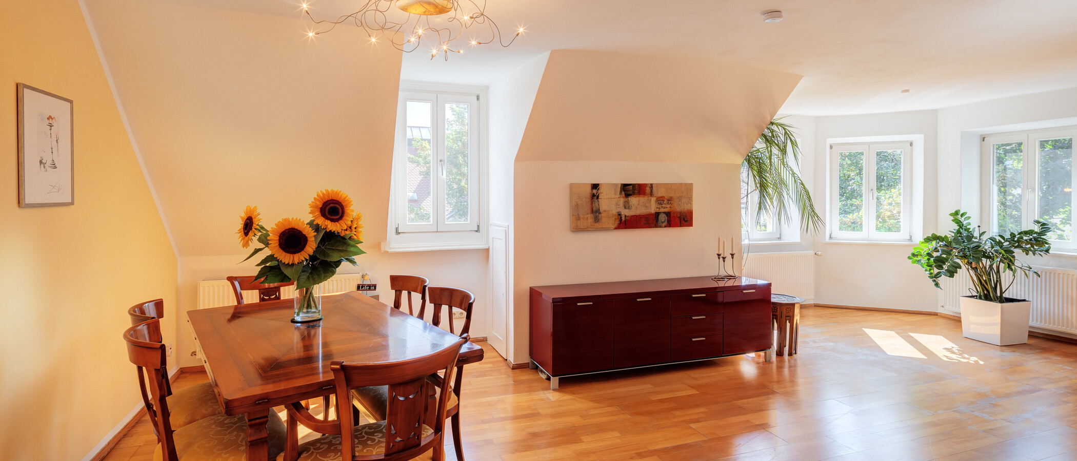 attico München Neuhausen 03 zona living 14119