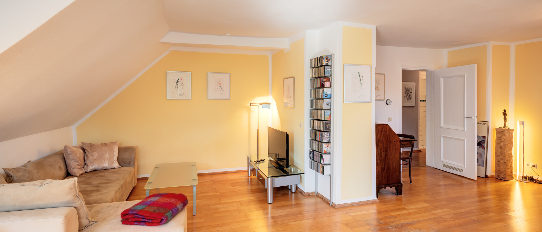 attico München Neuhausen 05 zona living 14119