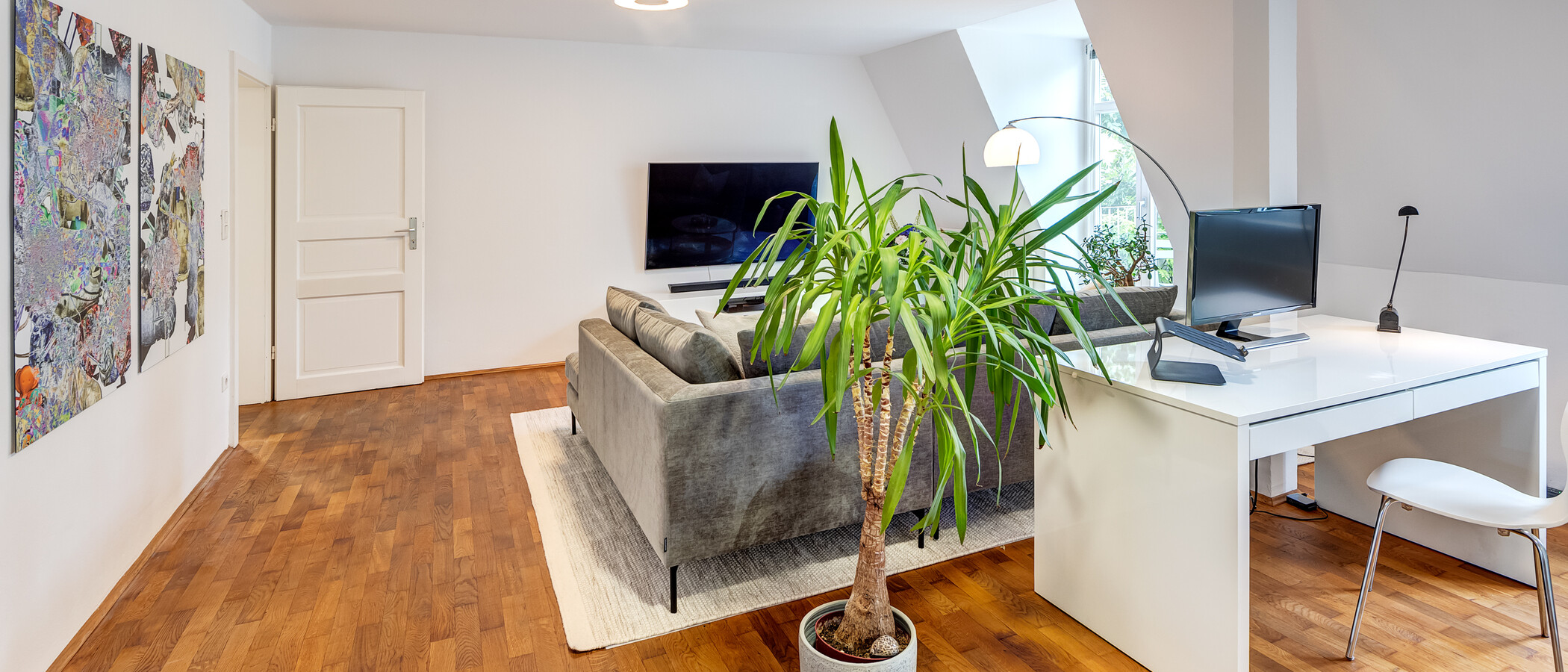 appartamento München Haidhausen 02 zona living 14128