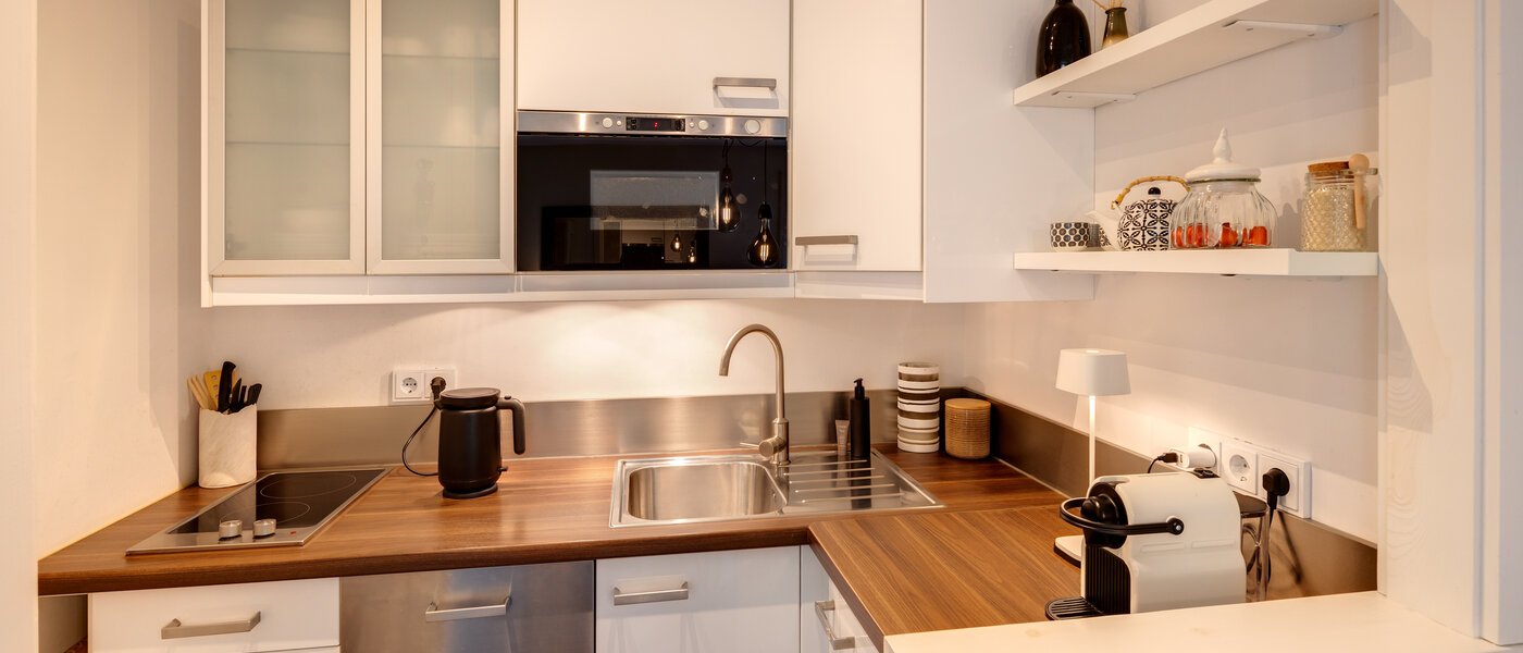 appartamento München Schwabing-Nord (zw. Belgrad- & Leopoldstraße) 01 cucina 14138