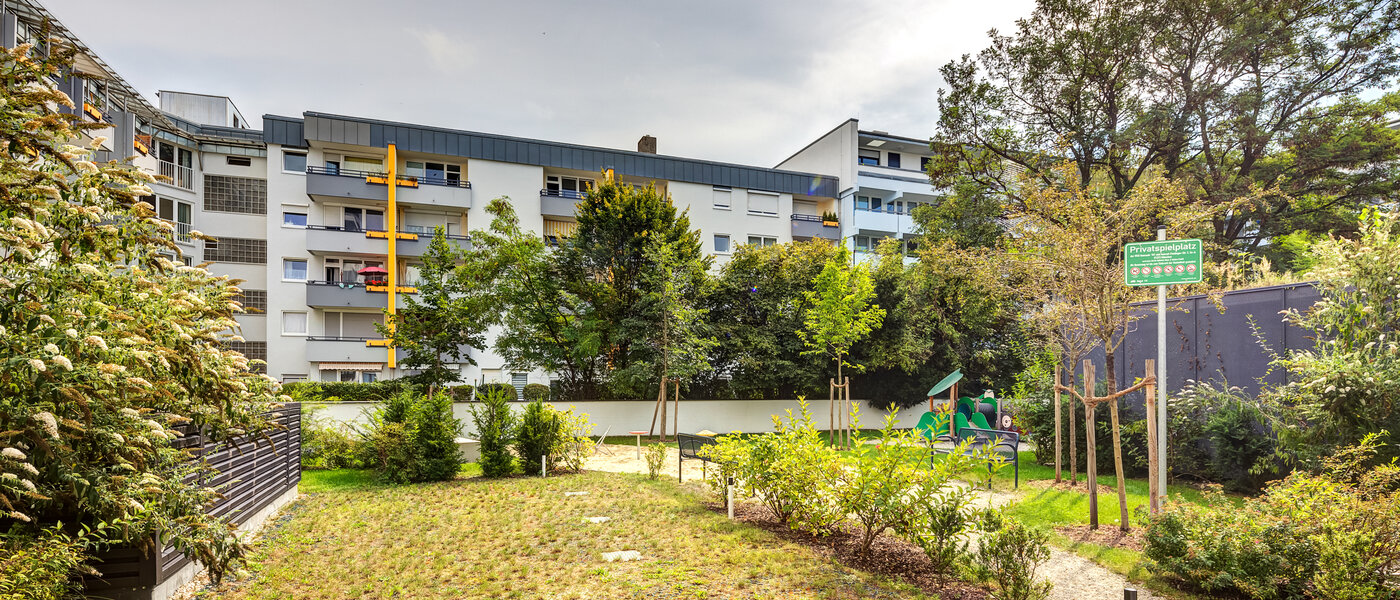 appartamento München Untersendling 02 cortile interno  14149