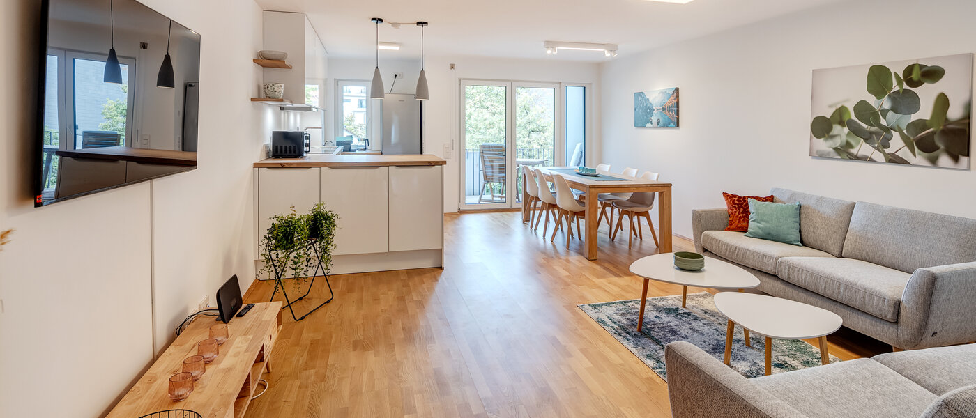 appartamento München Untersendling 01 zona living 14149