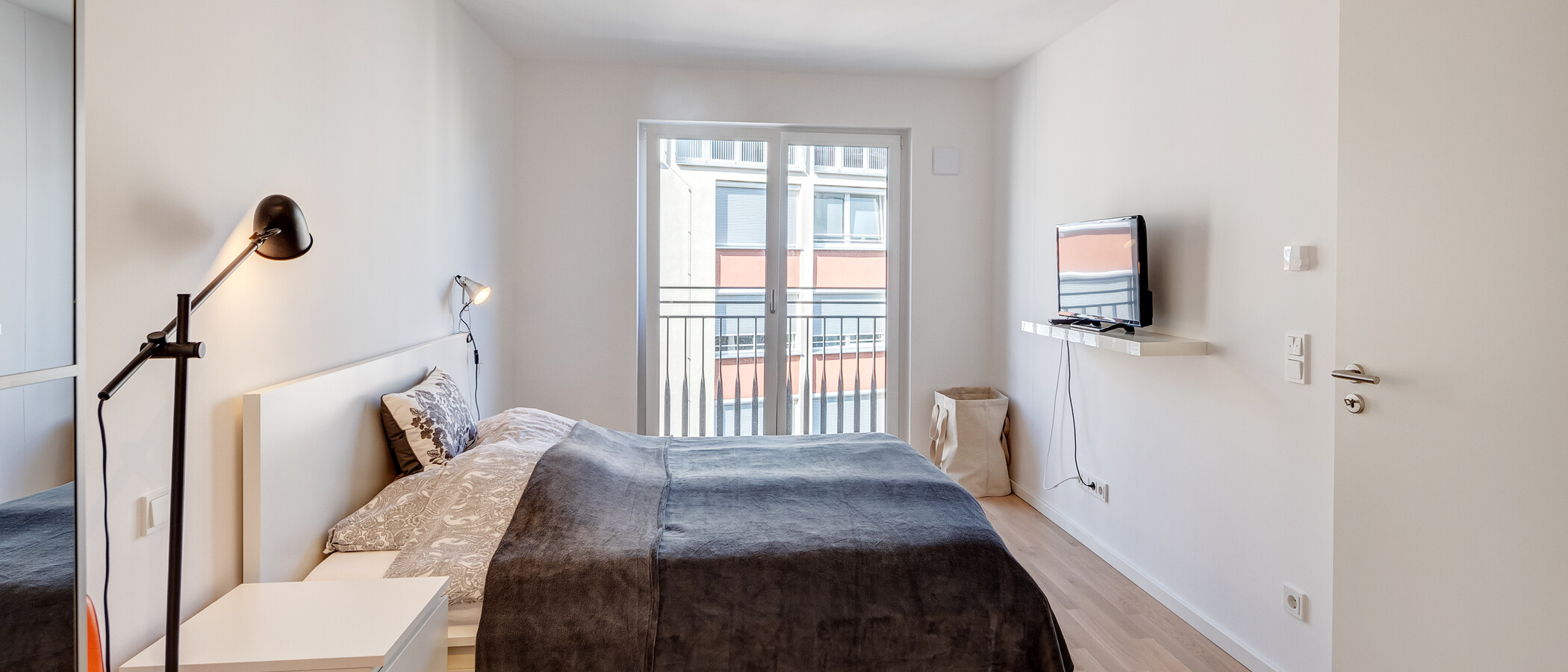 appartamento München Neuhausen 01 camera da letto 14150