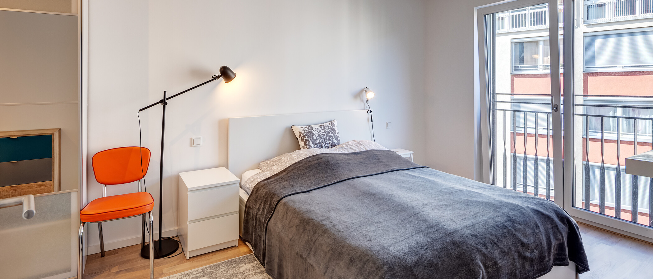 appartamento München Neuhausen 02 camera da letto 14150