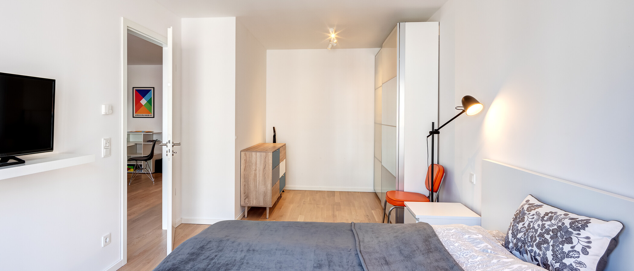 appartamento München Neuhausen 03 camera da letto 14150