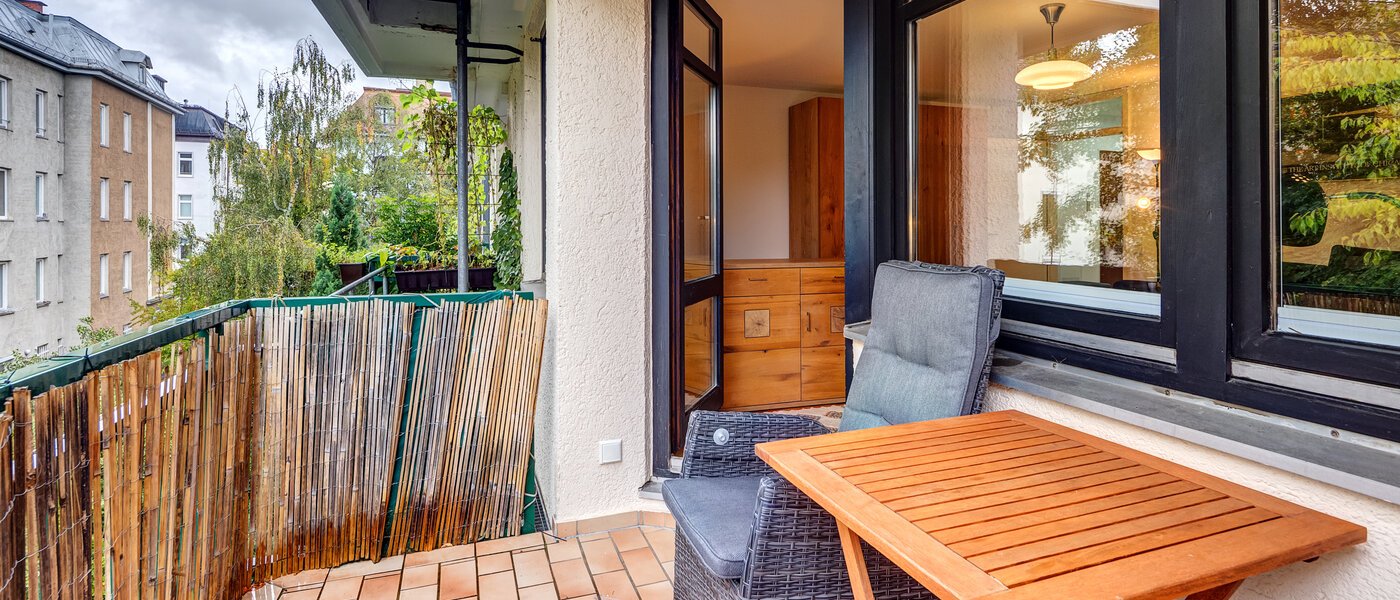 appartamento München Maxvorstadt - Rund um den Josephplatz 01 balcone 14151