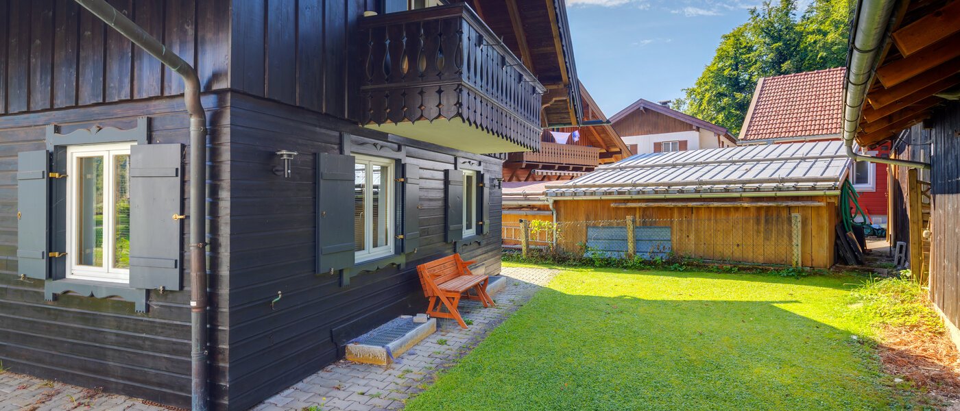 appartamento Kochel am See Walchensee 02 giardino 14154