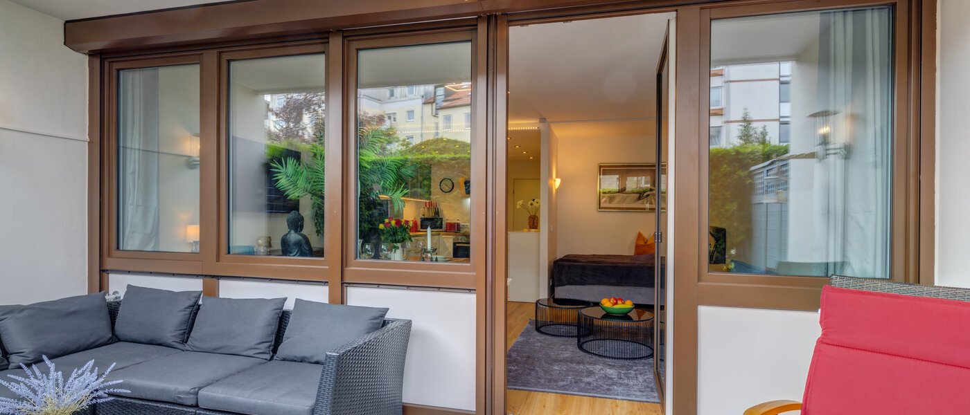 appartamento München Mittersendling 02 terrazza 14157