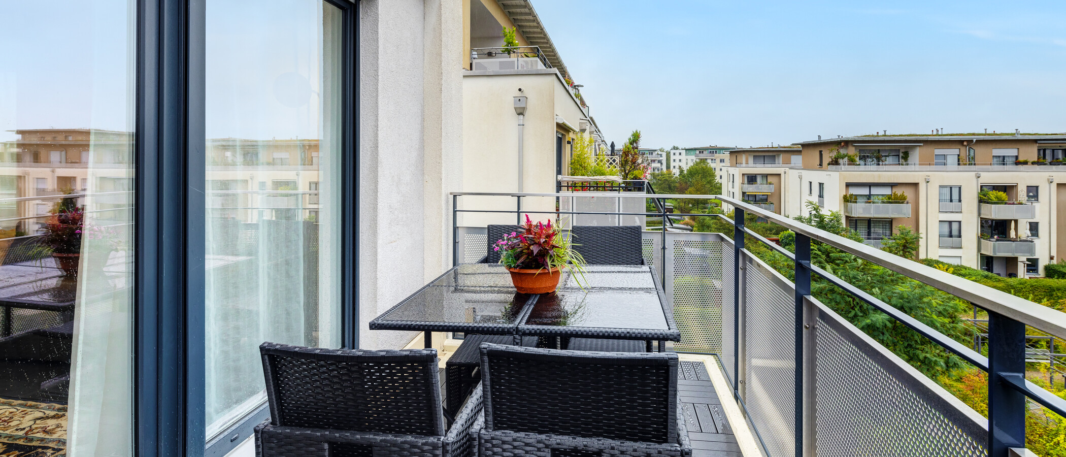 appartamento Unterhaching 01 balcone 14158