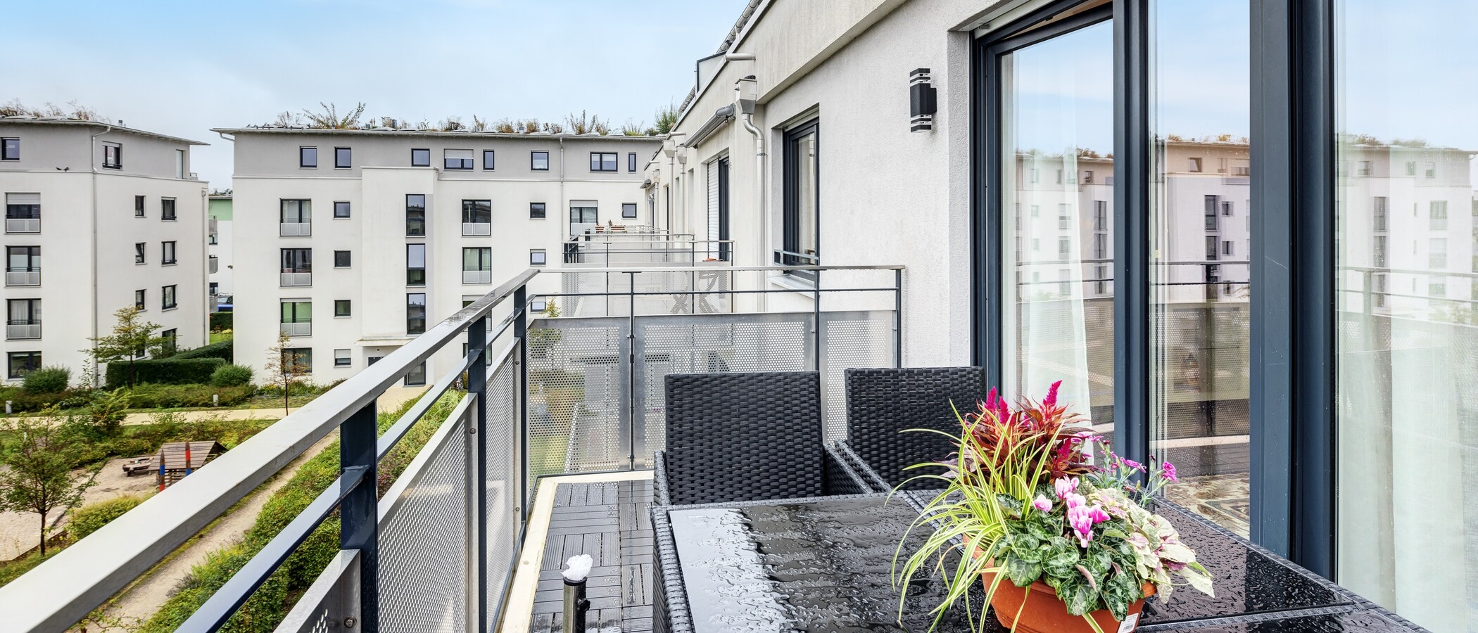 appartamento Unterhaching 02 balcone 14158