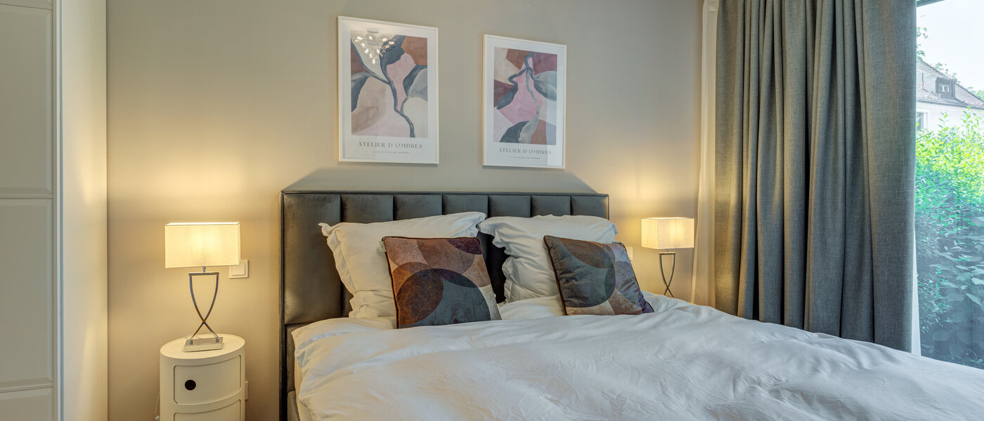 appartamento München Obermenzing 01 camera da letto 14168