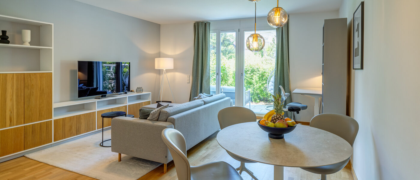 appartamento München Obermenzing 01 zona living 14168