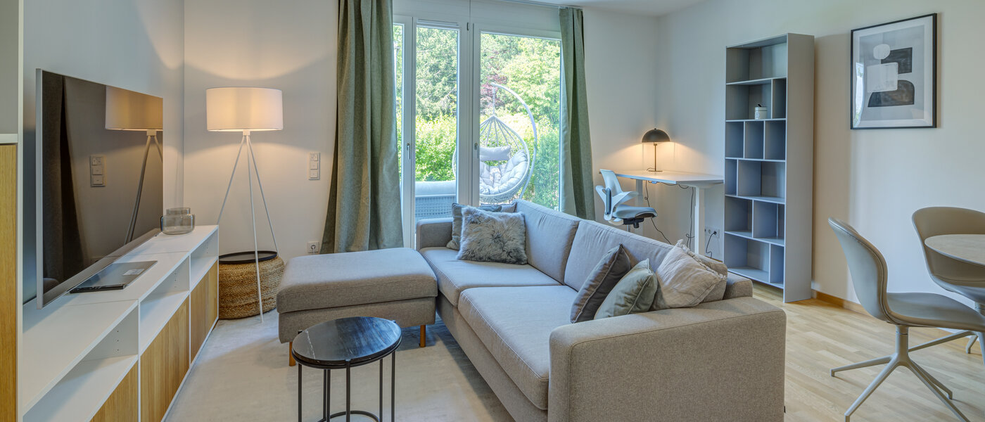 appartamento München Obermenzing 02 zona living 14168