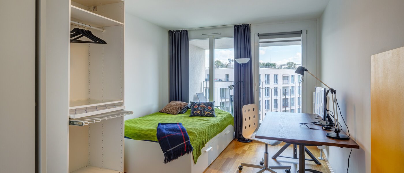 appartamento München Obersendling 01 camera da letto 14169