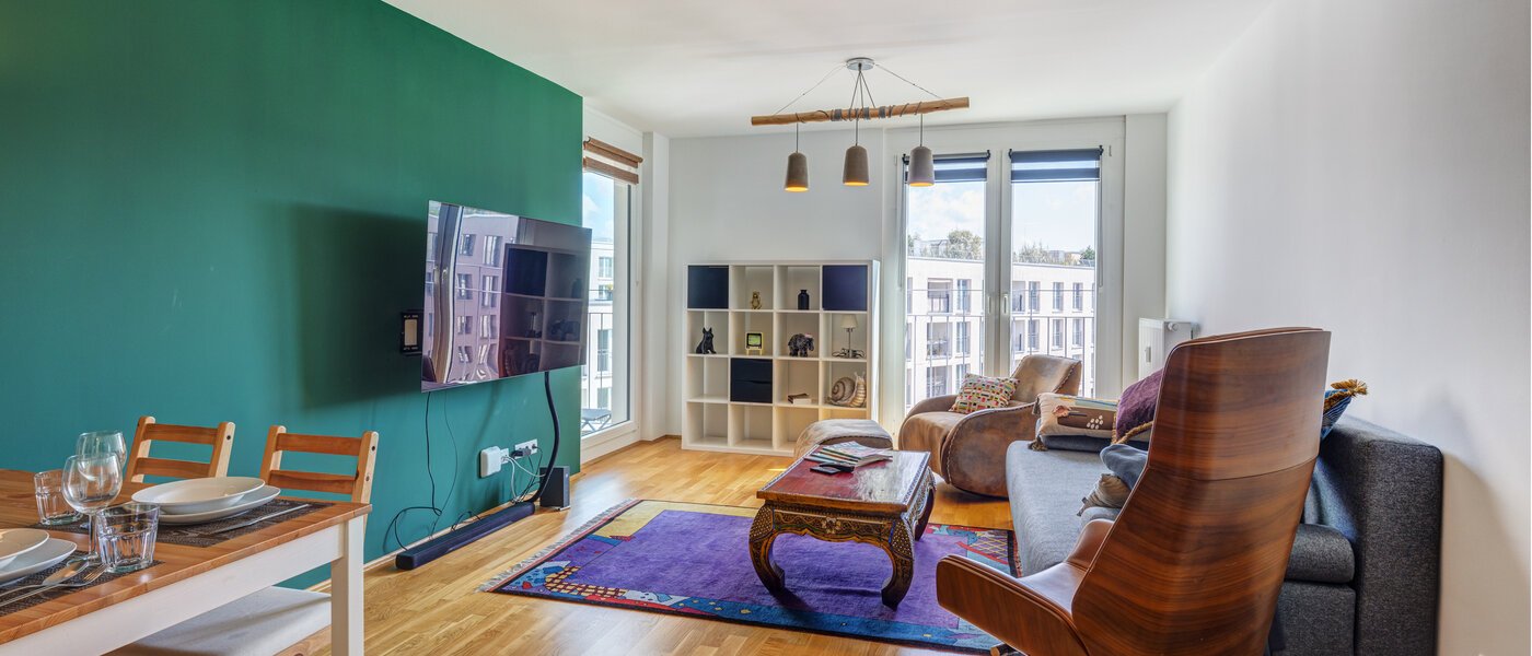 appartamento München Obersendling 02 zona living 14169