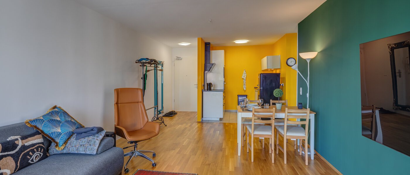 appartamento München Obersendling 03 zona living 14169