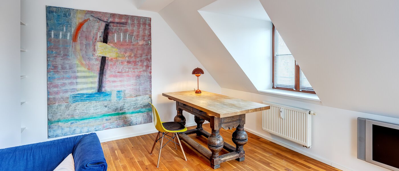 attico München Isarvorstadt 03 zona living 14172